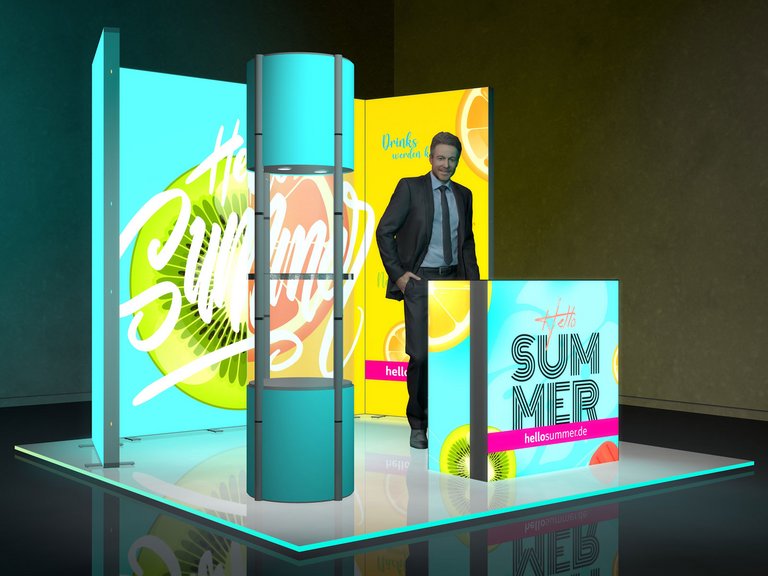 Messestand-Set LED 6 - Shop Messestand-Set LED 6 - Shop