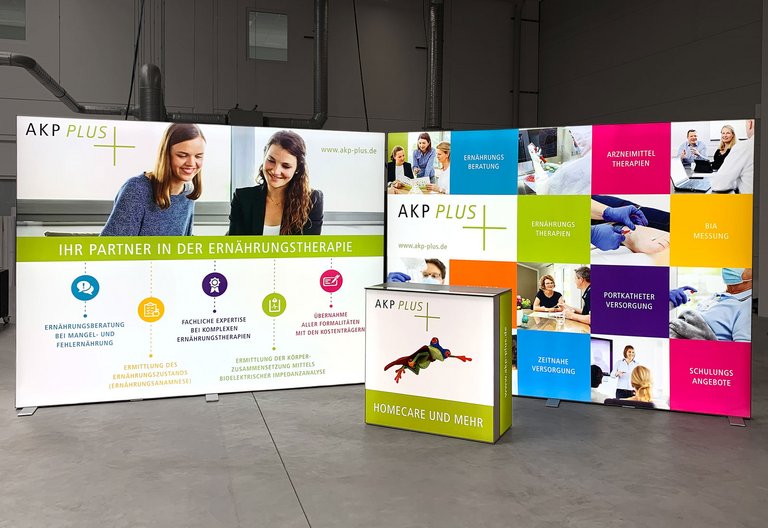 LED exhibition stand - ALU STAR - AKP Plus Dienstleistungs GmbH