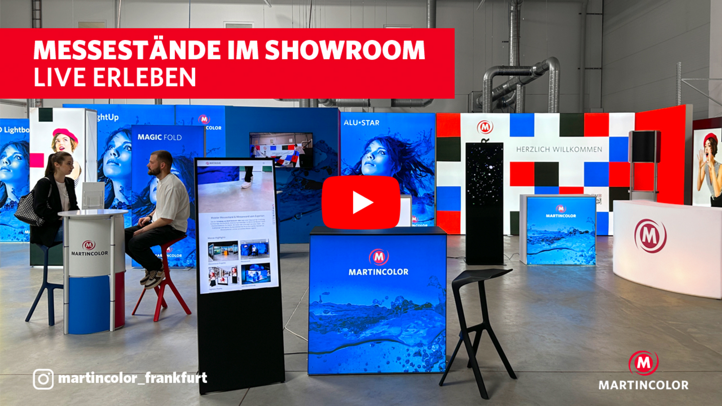 LED Messestände im Showroom