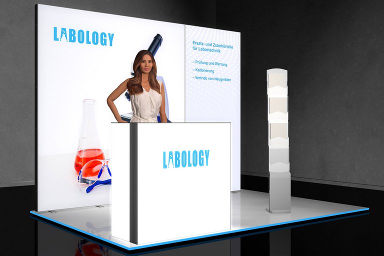 Package d'exposition LED 2 pour stand de 3x2 m Package d'exposition LED 2 pour stand de 3x2 m