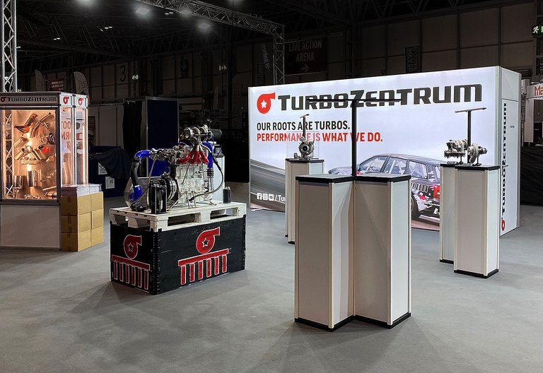LED exhibition stand - OCTAlumina - TurboZentrum GmbH