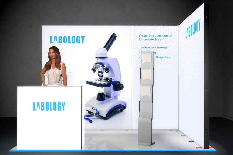 Kit d'exposition LED 1 pour stand de 3x2 m Kit d'exposition LED 1 pour stand de 3x2 m