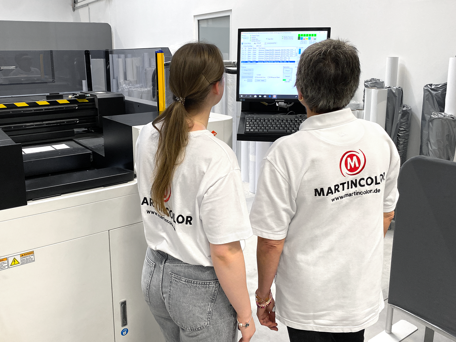 Einstellungen am Drucker Einstellungen am Drucker
